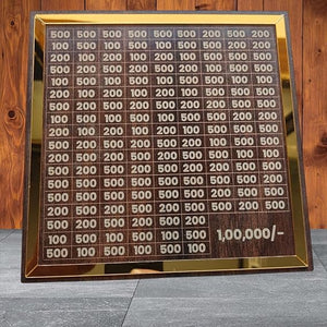 1 Lakh Wooden Money Bank