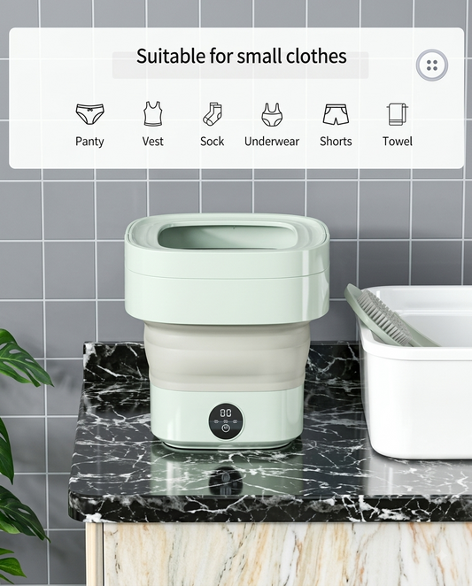 Foldable Mini Laundry Machine