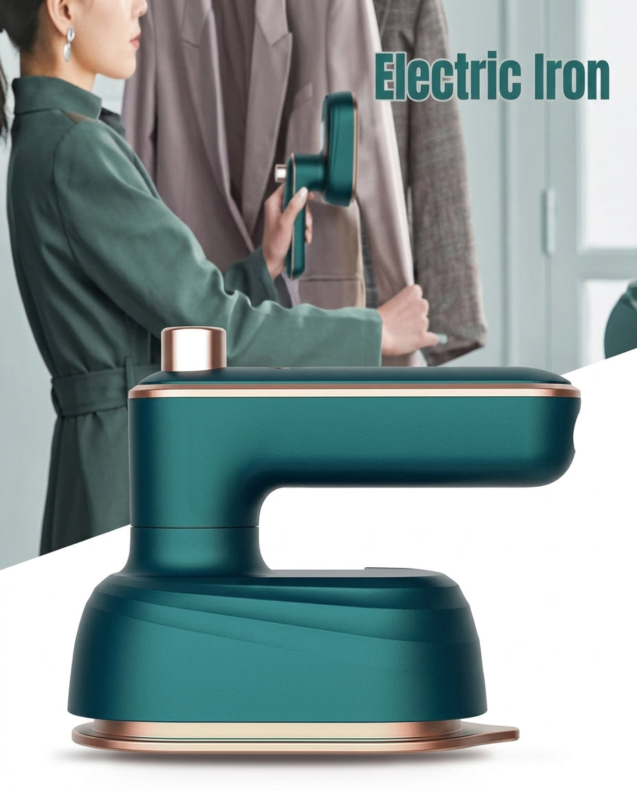 Mini Electric Iron – Portable Travel Clothes Iron
